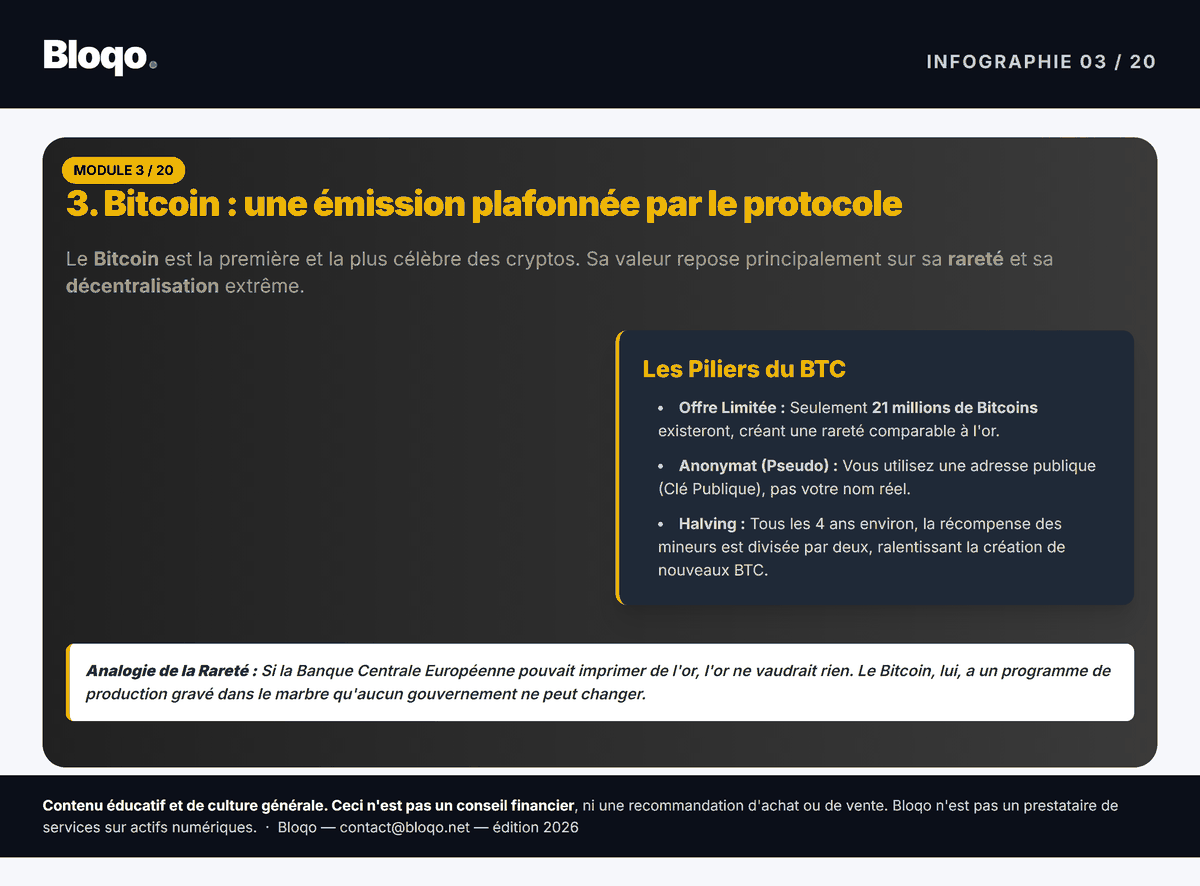 Infographie 3 sur 20 — extrait du guide Bloqo